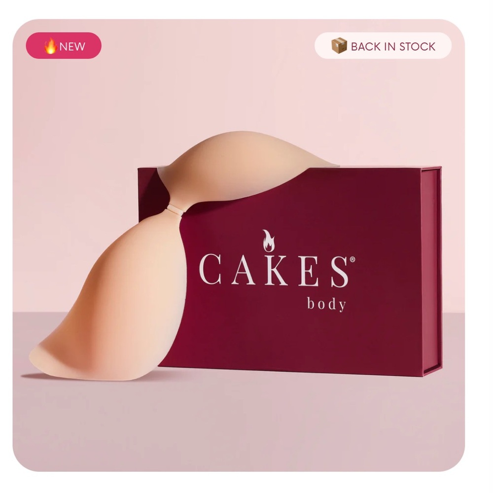 Cakes Nude Cleavage Bra